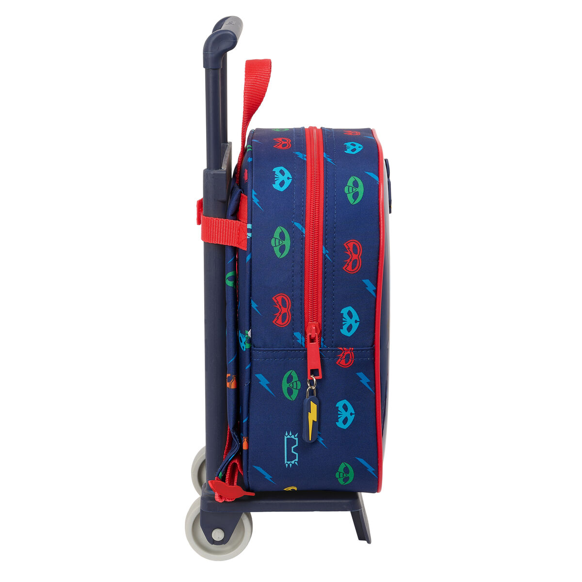 Mochila Escolar con Ruedas PJ Masks Ready 22 x 27 x 10 cm