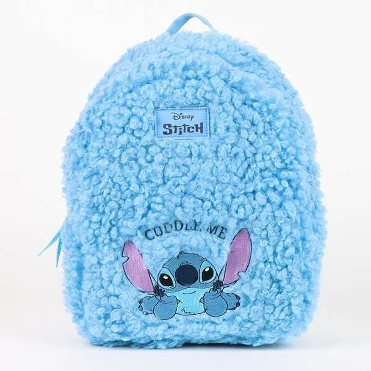 Mochila Escolar Stitch Azul