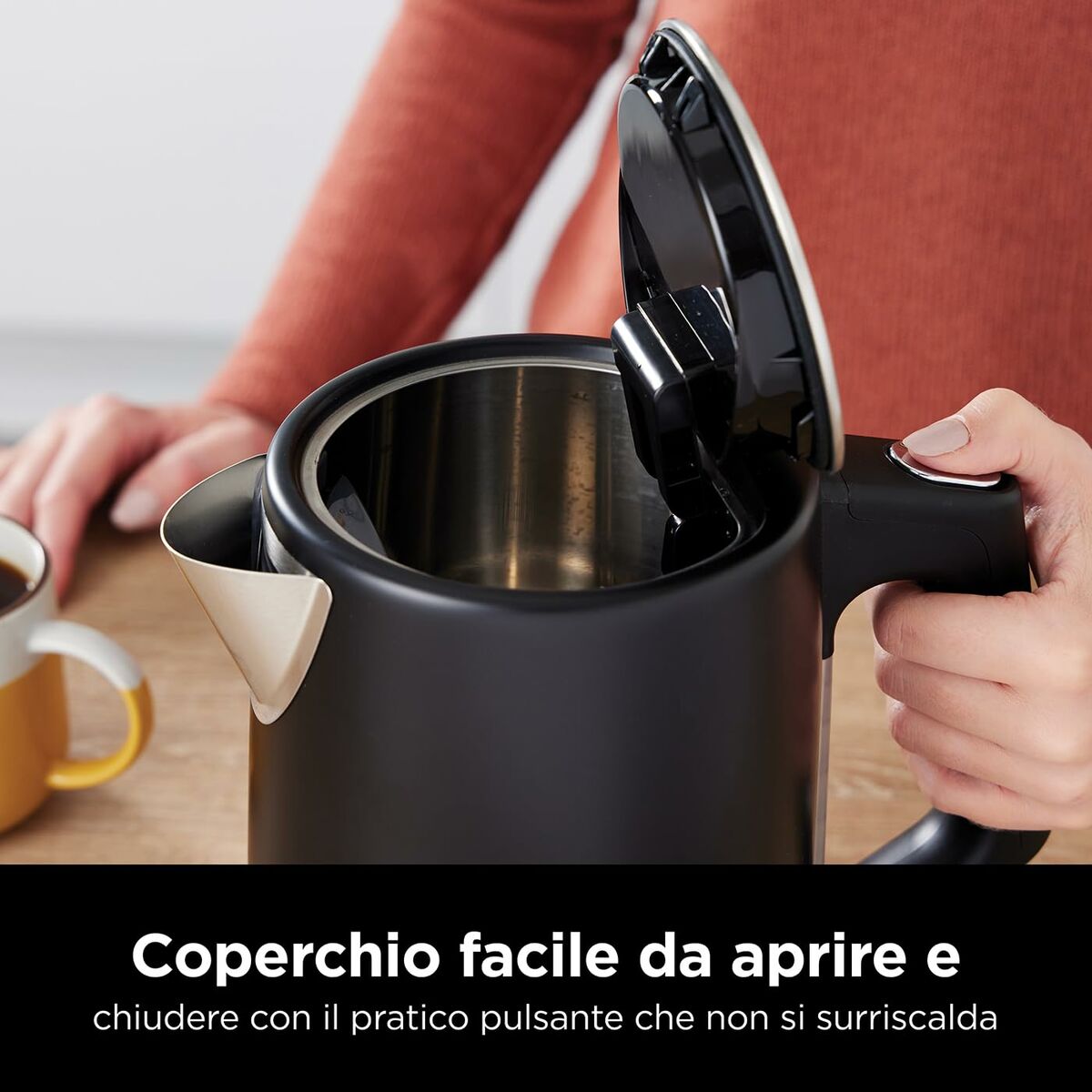 Hervidor NINJA KT200EU Negro Acero Inoxidable 3000 W 1,7 L