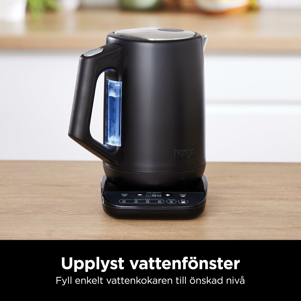 Hervidor NINJA KT200EU Negro Acero Inoxidable 3000 W 1,7 L