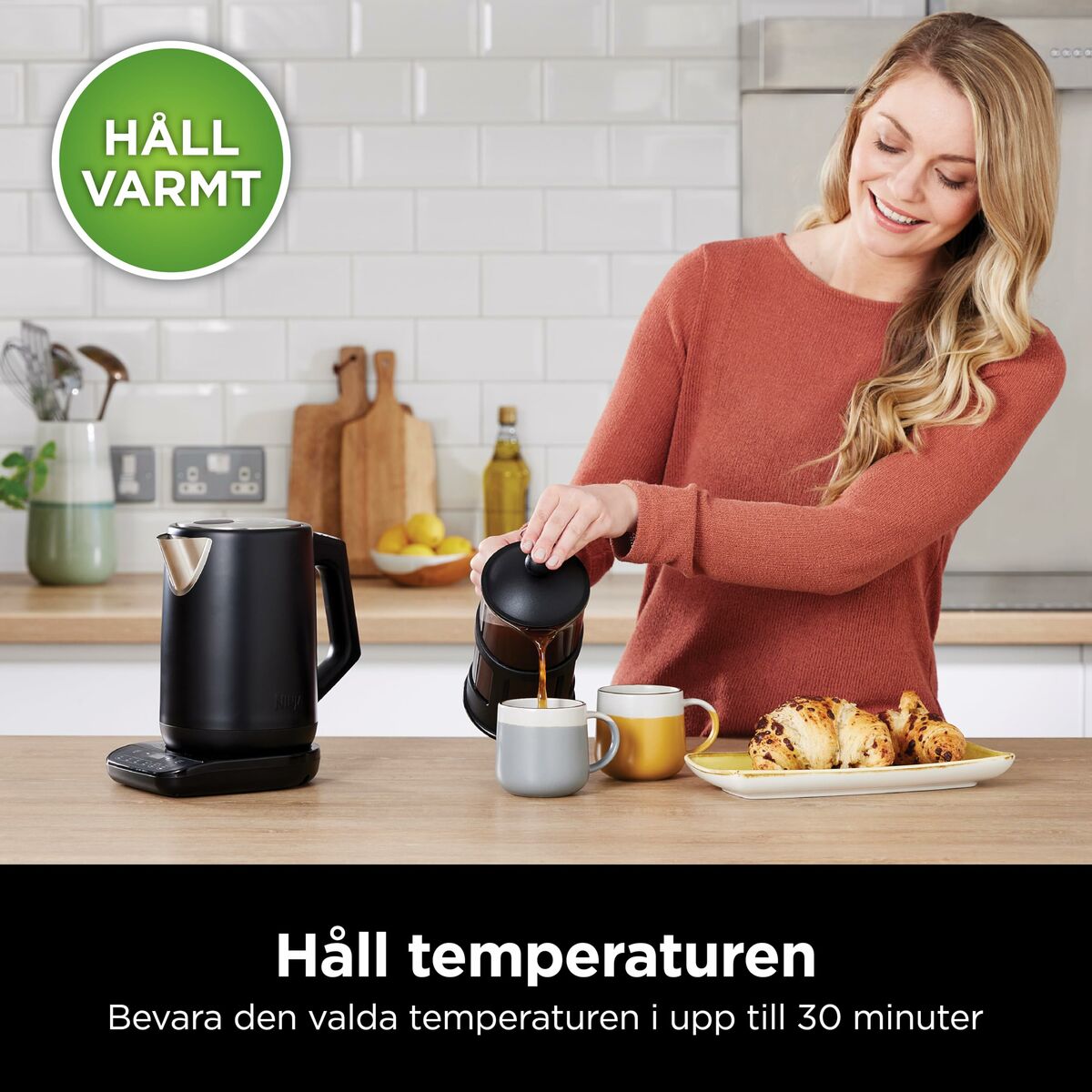 Hervidor NINJA KT200EU Negro Acero Inoxidable 3000 W 1,7 L