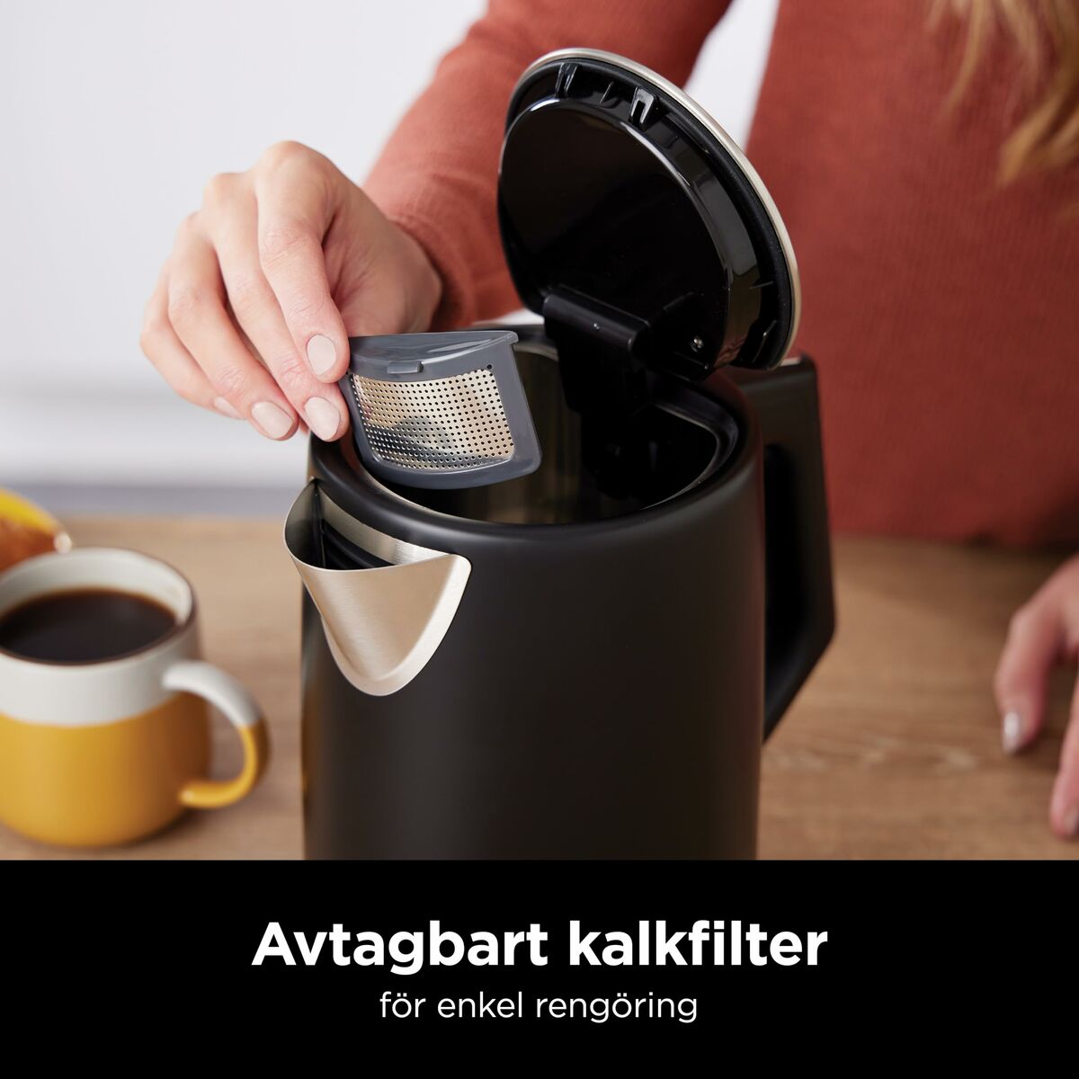 Hervidor NINJA KT200EU Negro Acero Inoxidable 3000 W 1,7 L