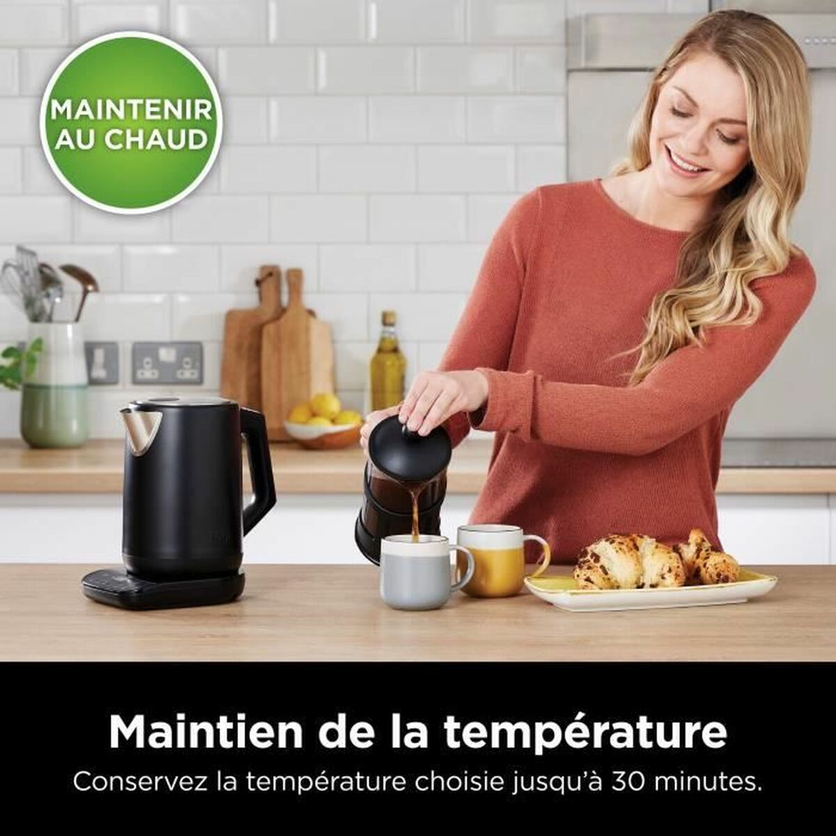 Hervidor NINJA KT200EU Negro Acero Inoxidable 3000 W 1,7 L