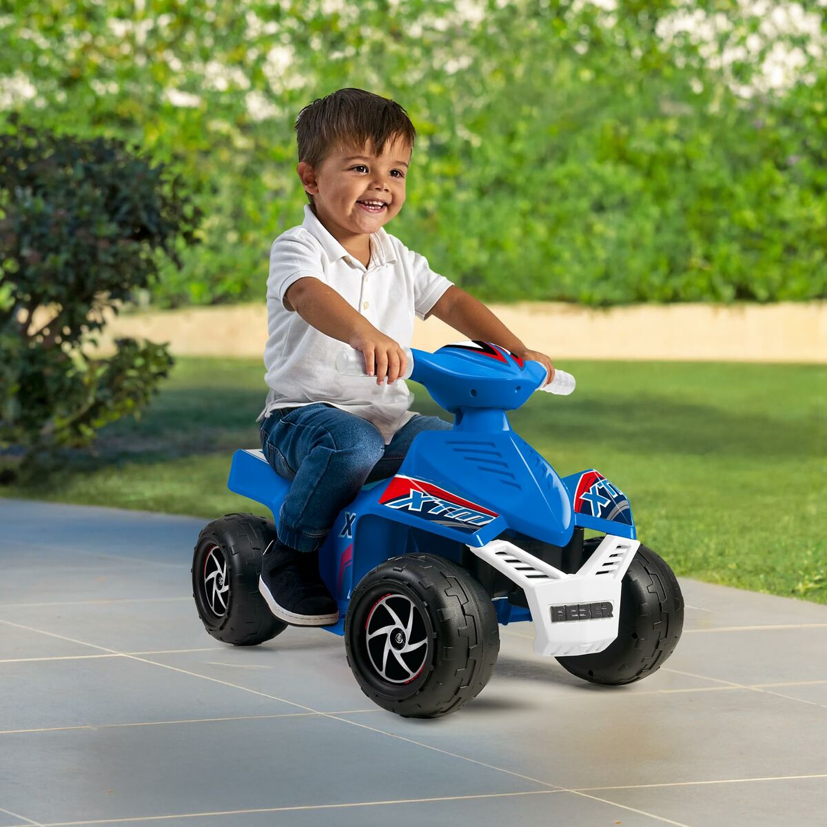 Quad Eléctrico Feber Racy Azul