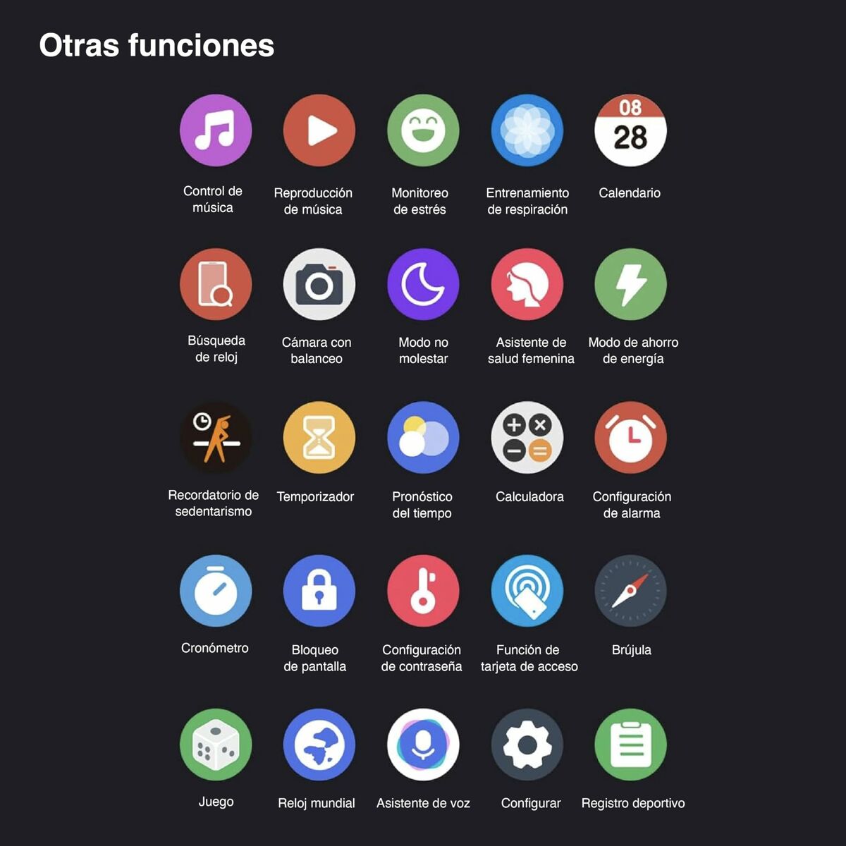 Smartwatch Mibro MIBAC_GS-PRO/BK Negro 1,43"