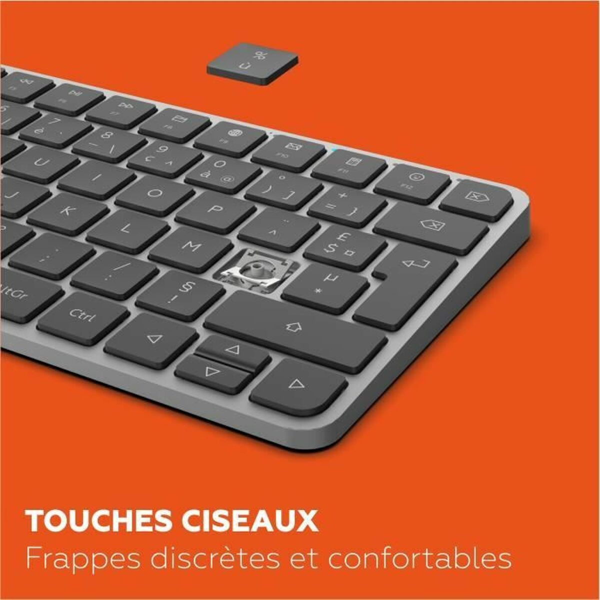 Teclado Mobility Lab KP430W Mini Gris