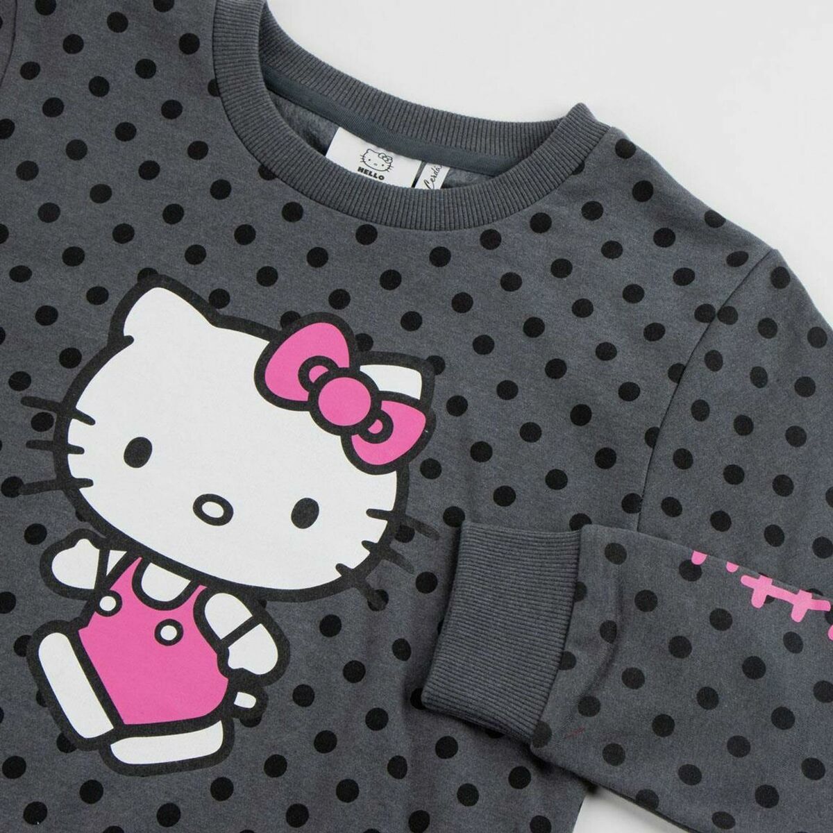Sudadera Infantil Hello Kitty Gris oscuro