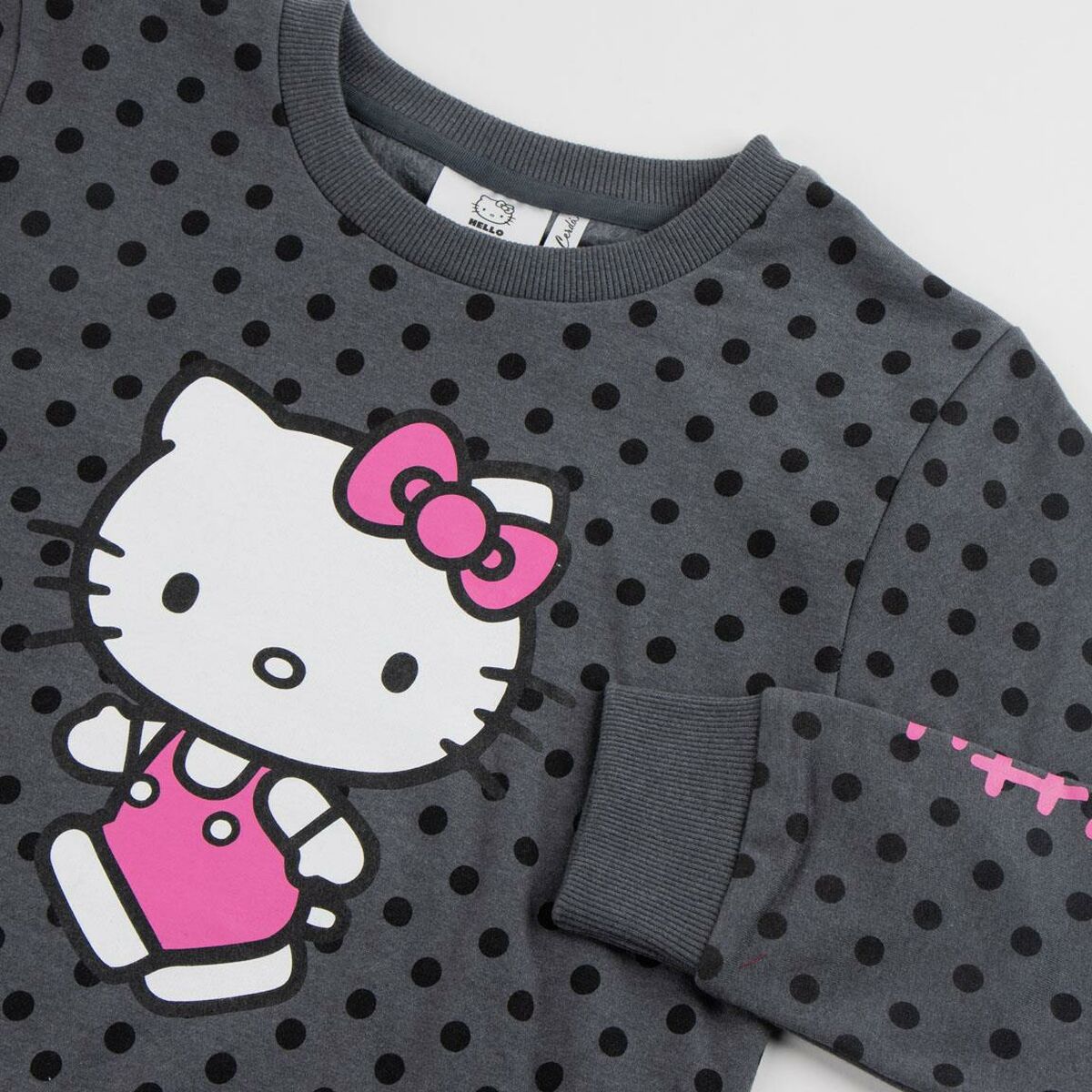 Sudadera Infantil Hello Kitty Gris oscuro