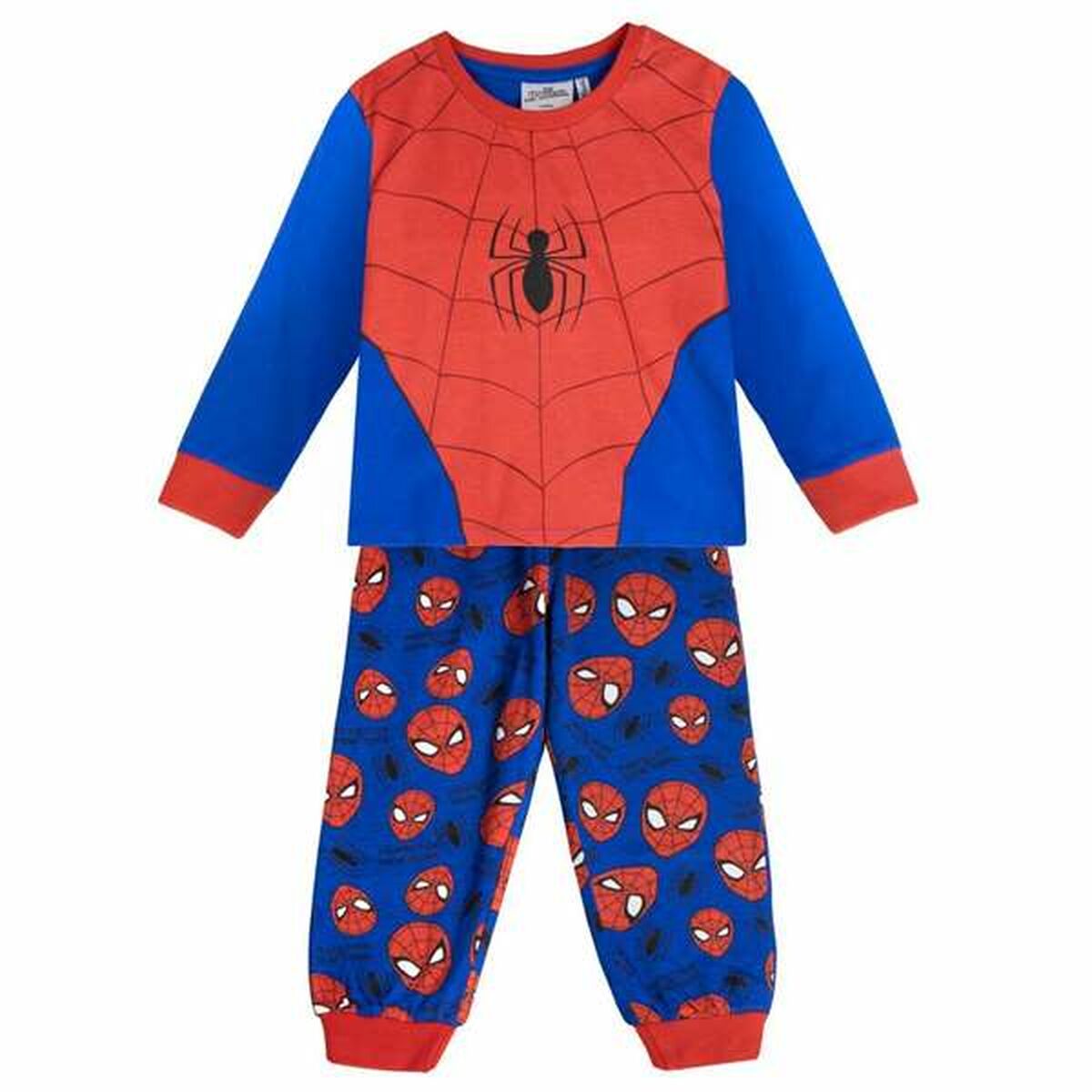 Pijama Infantil Spider-Man Rojo