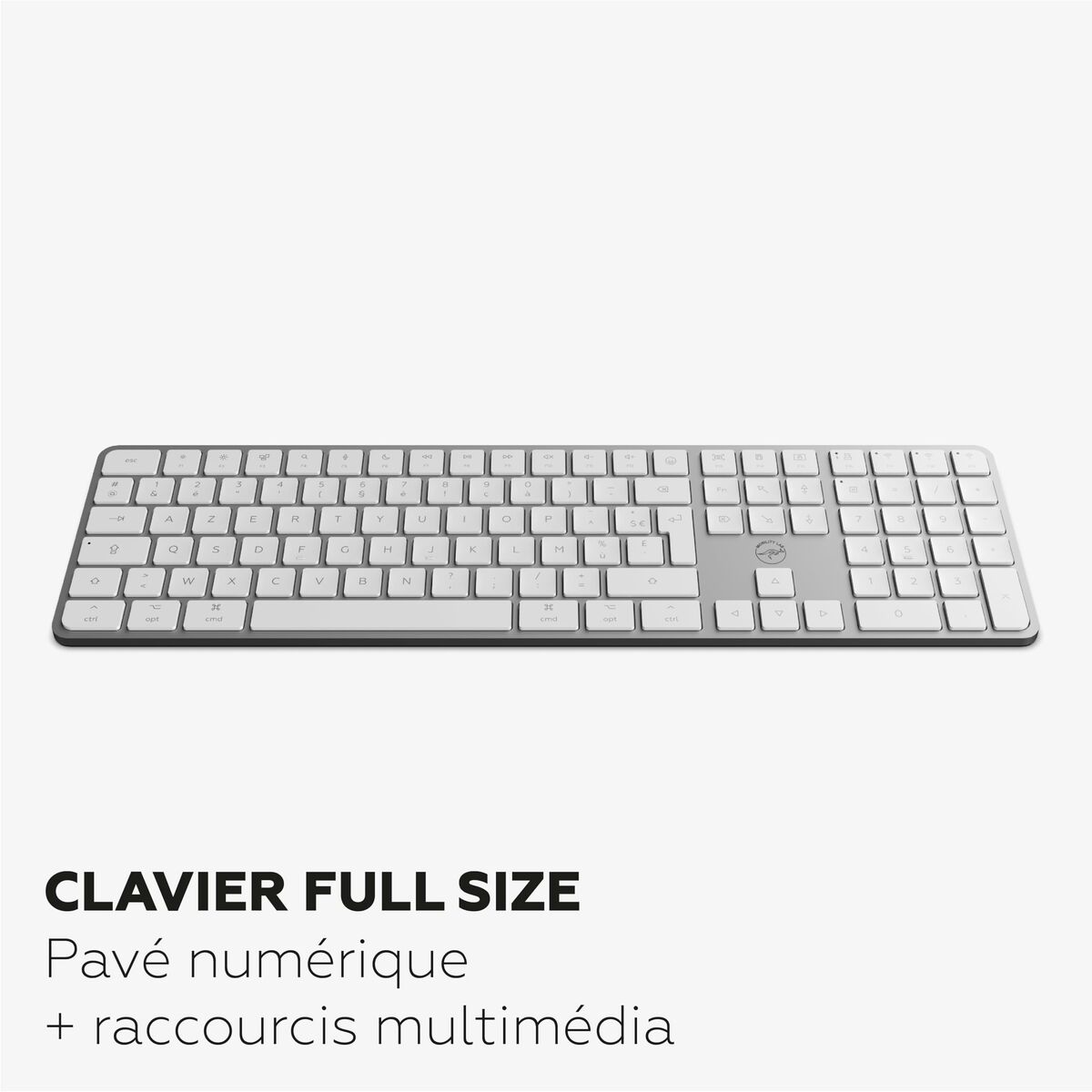 Teclado Mobility Lab KMP2000W Blanco