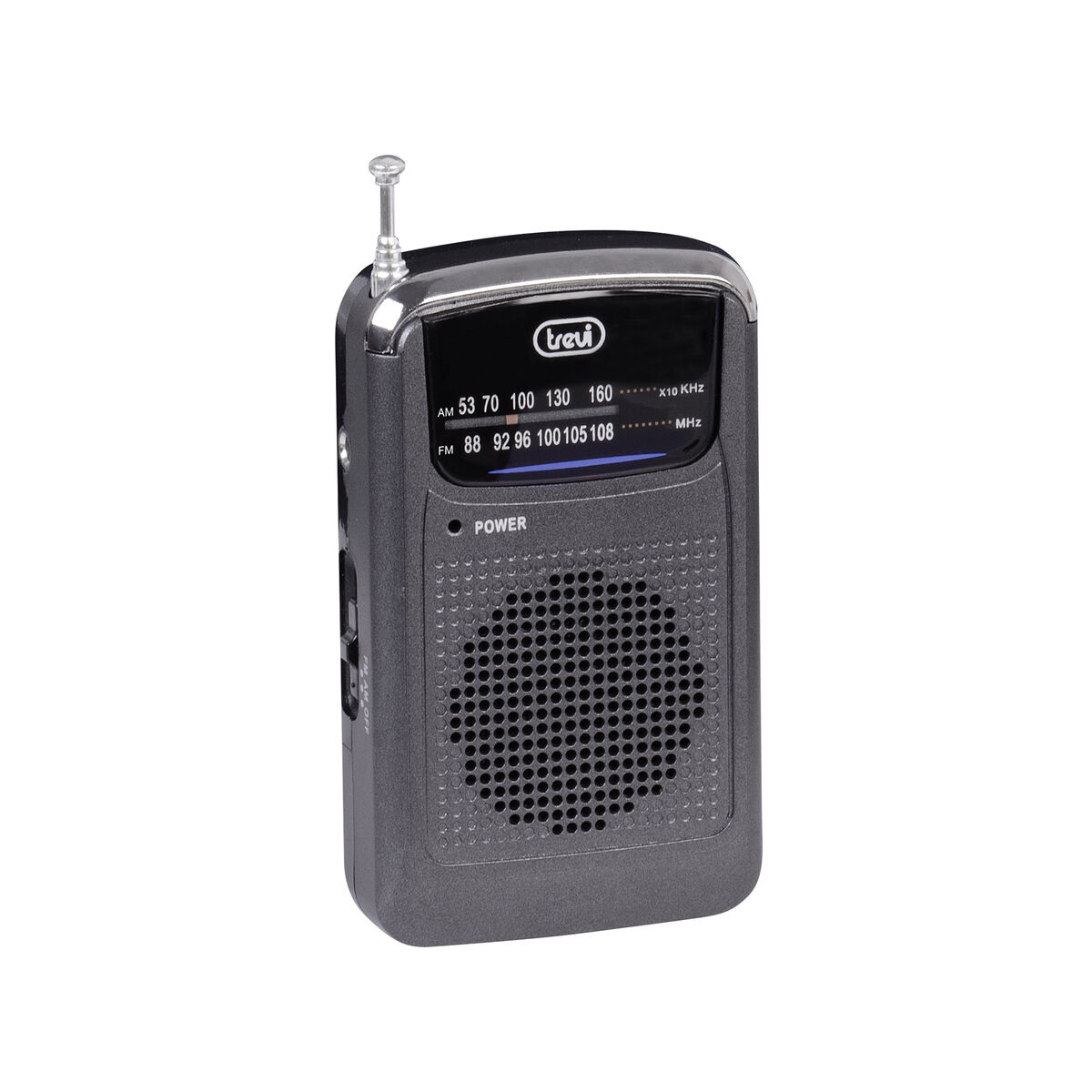 Radio Portátil Trevi RA 710 Gris AM/FM Retro
