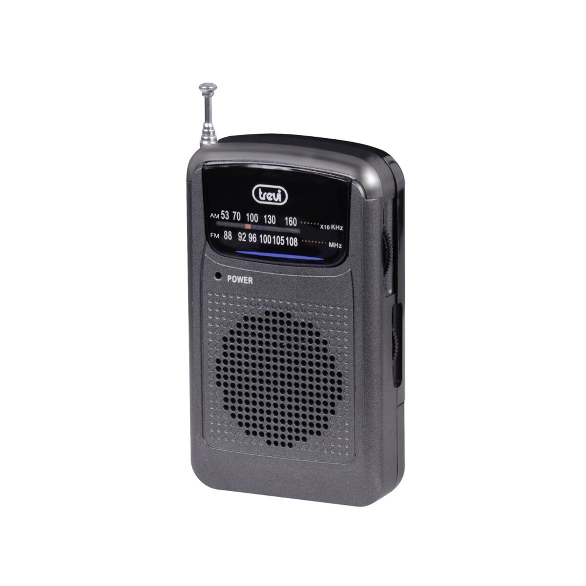 Radio Portátil Trevi RA 710 Gris AM/FM Retro
