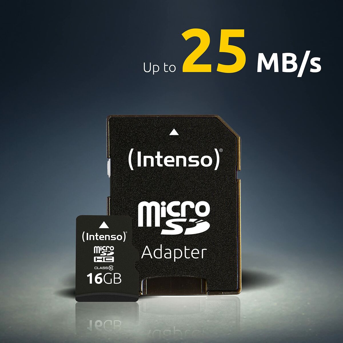 Tarjeta de Memoria Micro SD con Adaptador INTENSO 3413491 128 GB