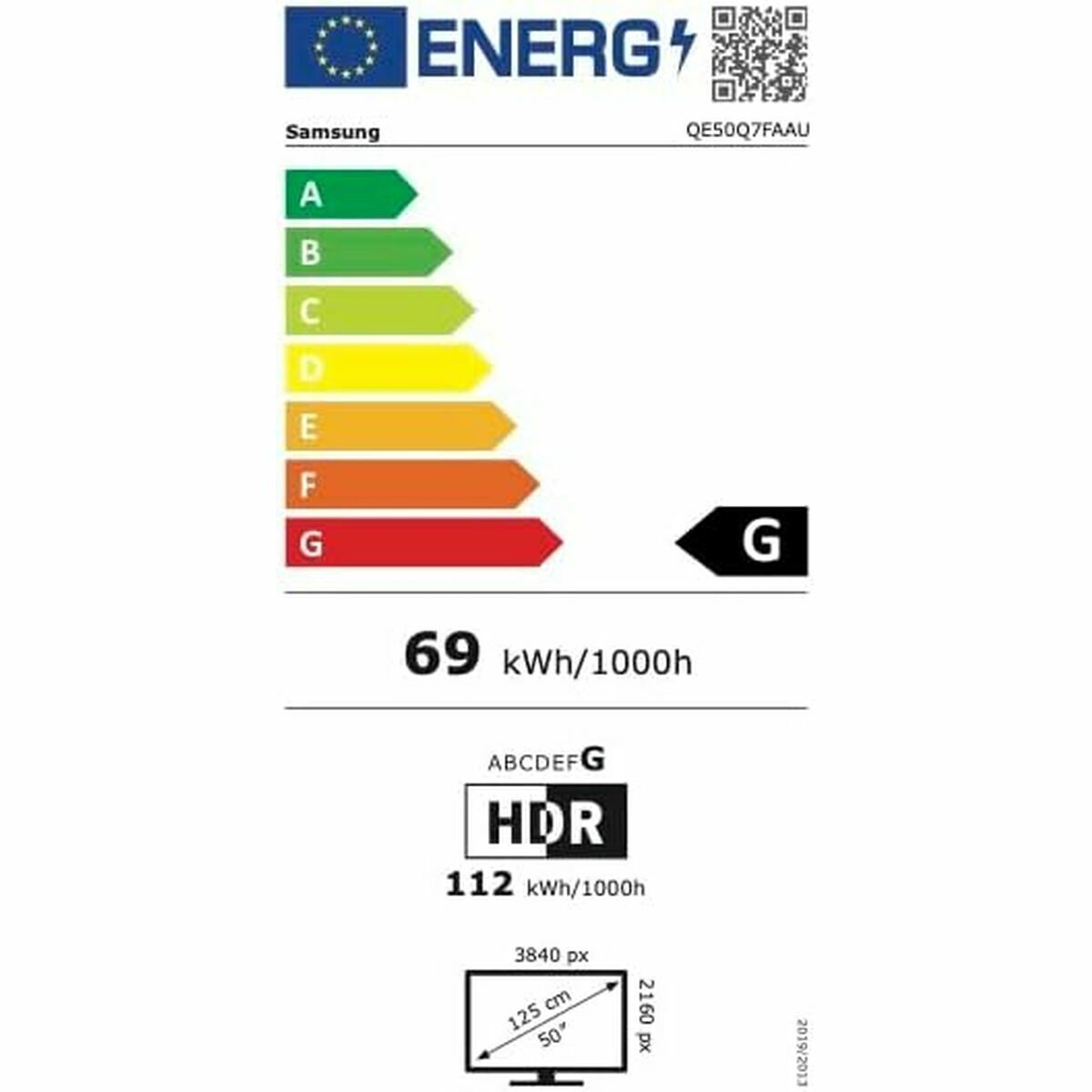 Smart TV Samsung QE50Q7FAAUXXH 50" 4K Ultra HD