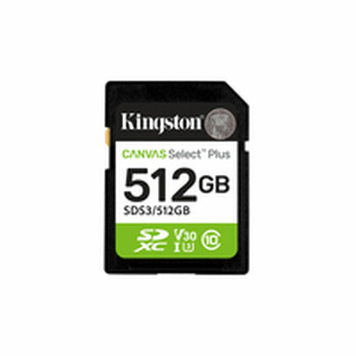 Tarjeta de Memoria Micro SD con Adaptador Kingston SDS3/512GB 512 GB