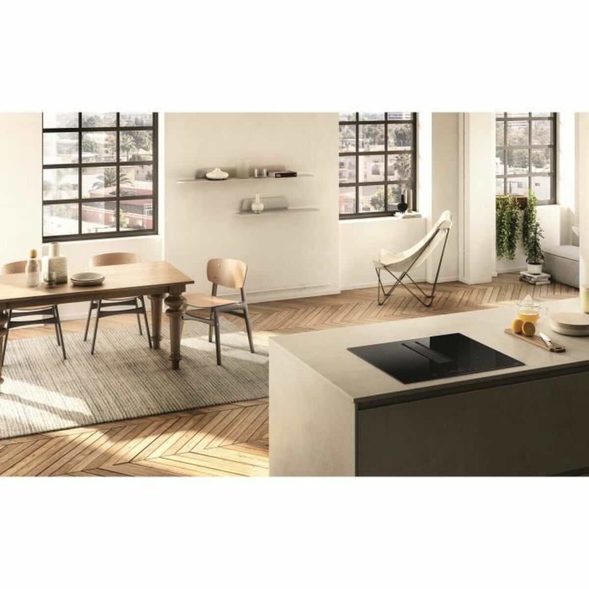 Placa de Inducción Elica NikolaTesla Alpha B 60 cm 7400 W