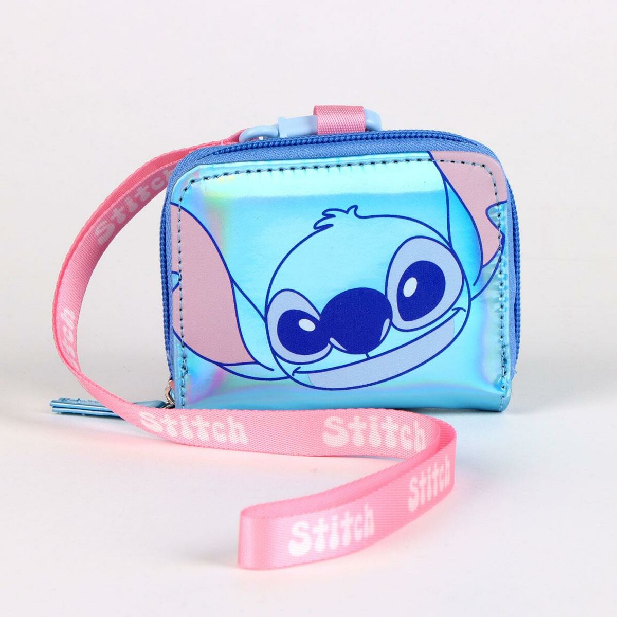 Cartera Stitch Azul