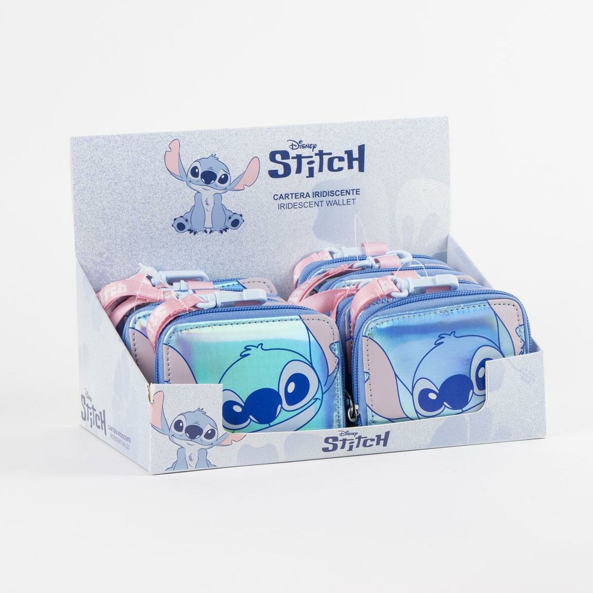 Cartera Stitch Azul