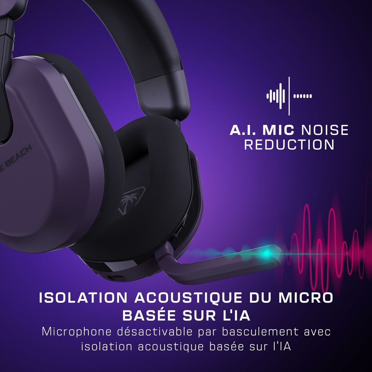 Auriculares Turtle Beach Stealth Púrpura