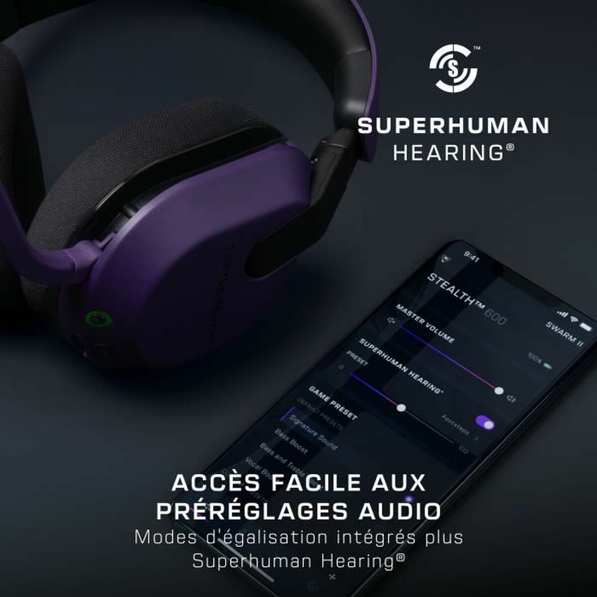 Auriculares Turtle Beach Stealth Púrpura