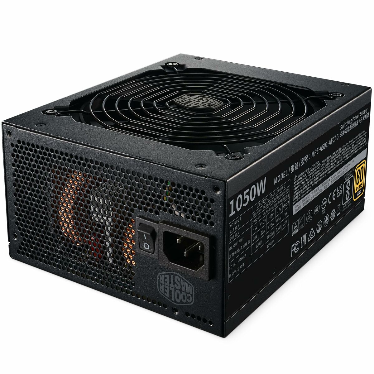 Fuente de Alimentación Cooler Master MWE Gold ATX 1050 W