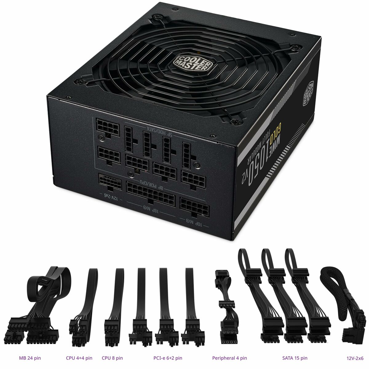 Fuente de Alimentación Cooler Master MWE Gold ATX 1050 W