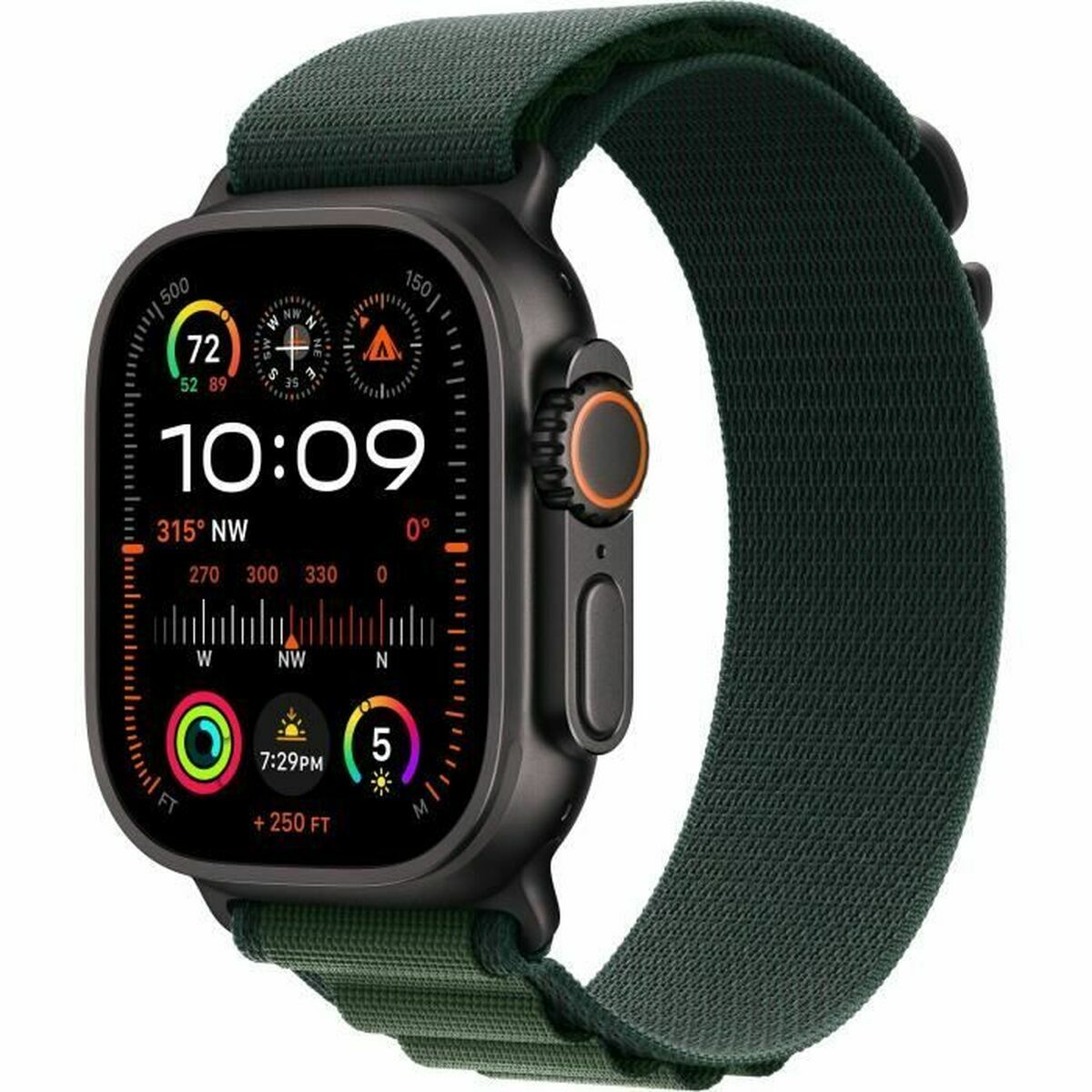 Smartwatch Apple Watch Ultra 2 Verde 1,92" 49 mm Titanio Negro