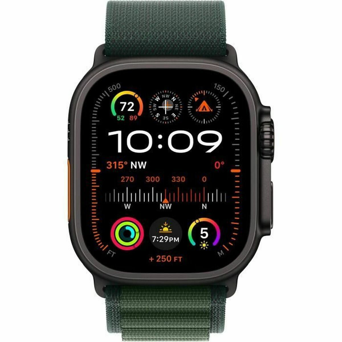 Smartwatch Apple Watch Ultra 2 Verde 1,92" 49 mm Titanio Negro