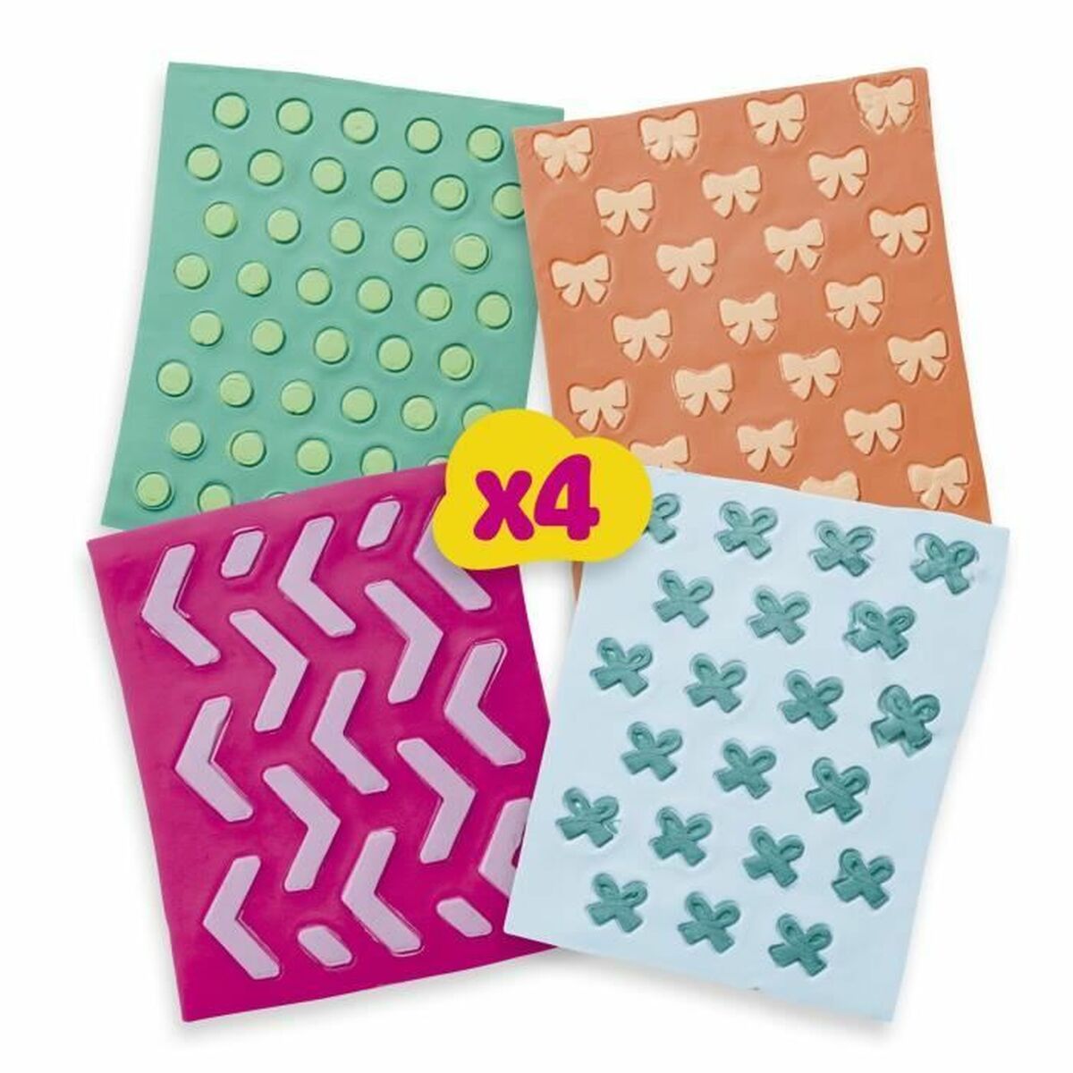 Juego de Plastilina Play-Doh BArbie Pearls & Bows Multicolor