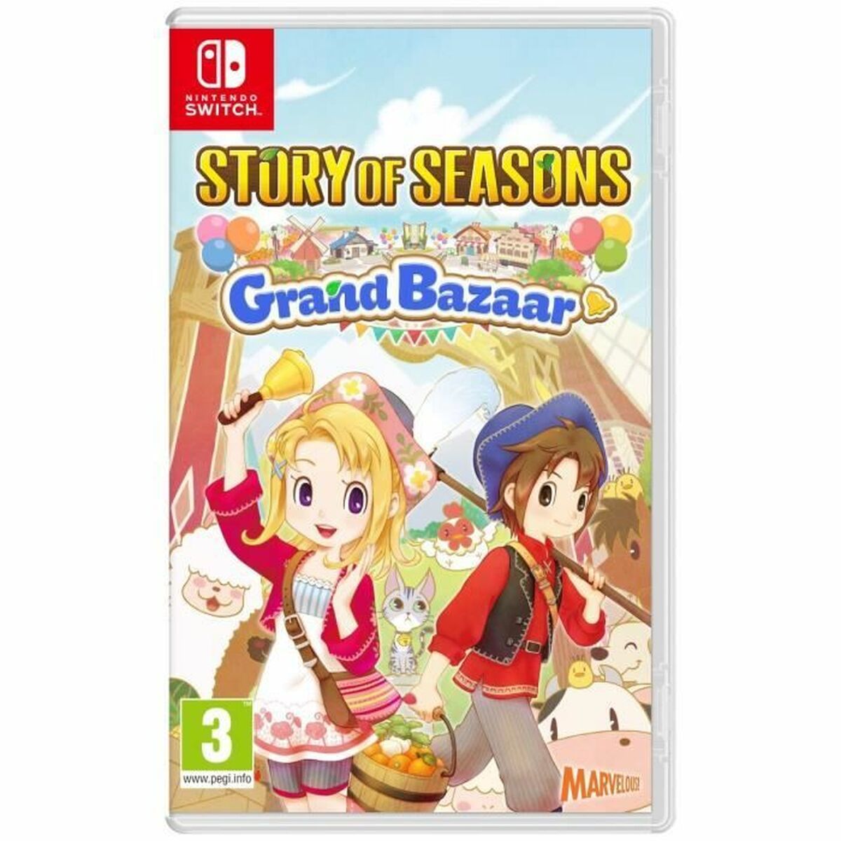 Videojuego para Switch Just For Games Story of Seasons Grand Bazaar