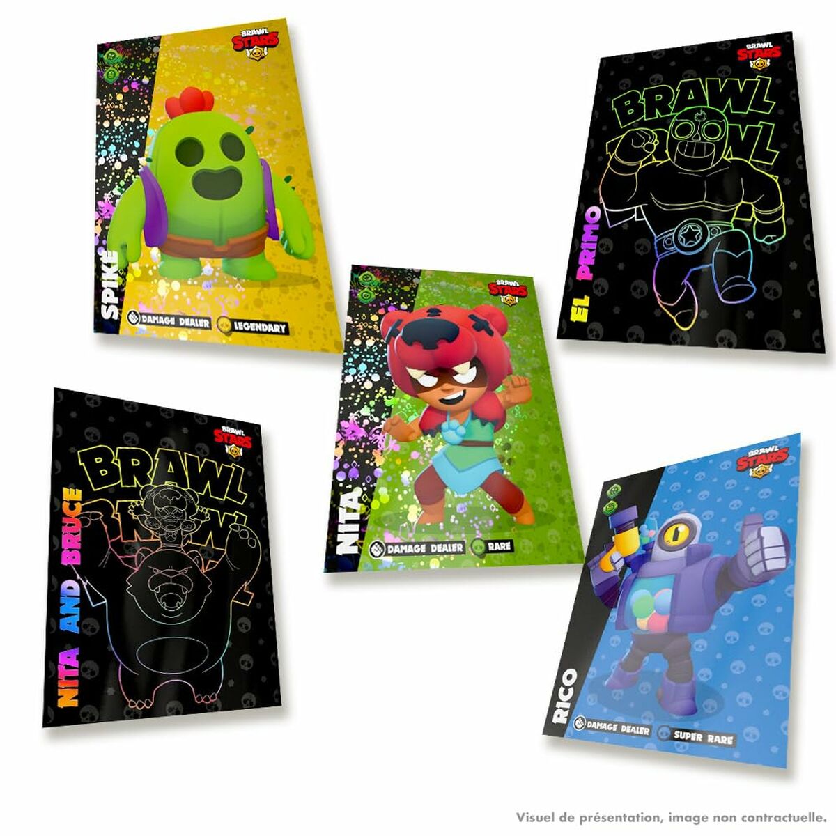 Pack de cromos Panini BRAWL STARS