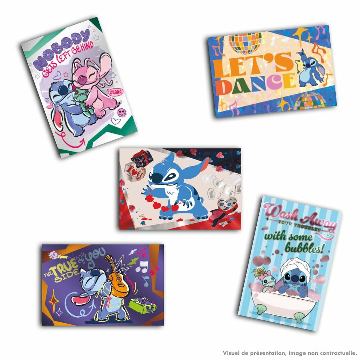 Pack de cromos Panini Stitch Fantasy Worlds 15 Piezas