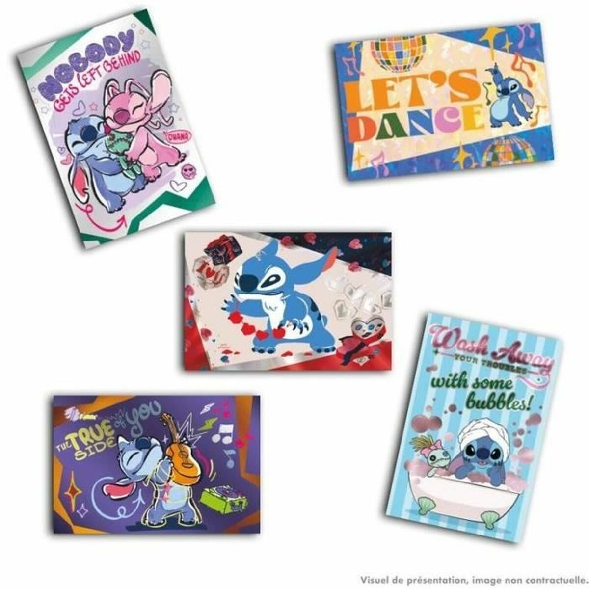 Pack de cromos Panini Stitch Fantasy Worlds 15 Piezas