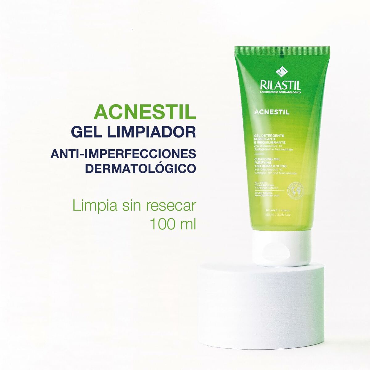 Gel Limpiador Facial Rilastil ACNESTIL 100 ml