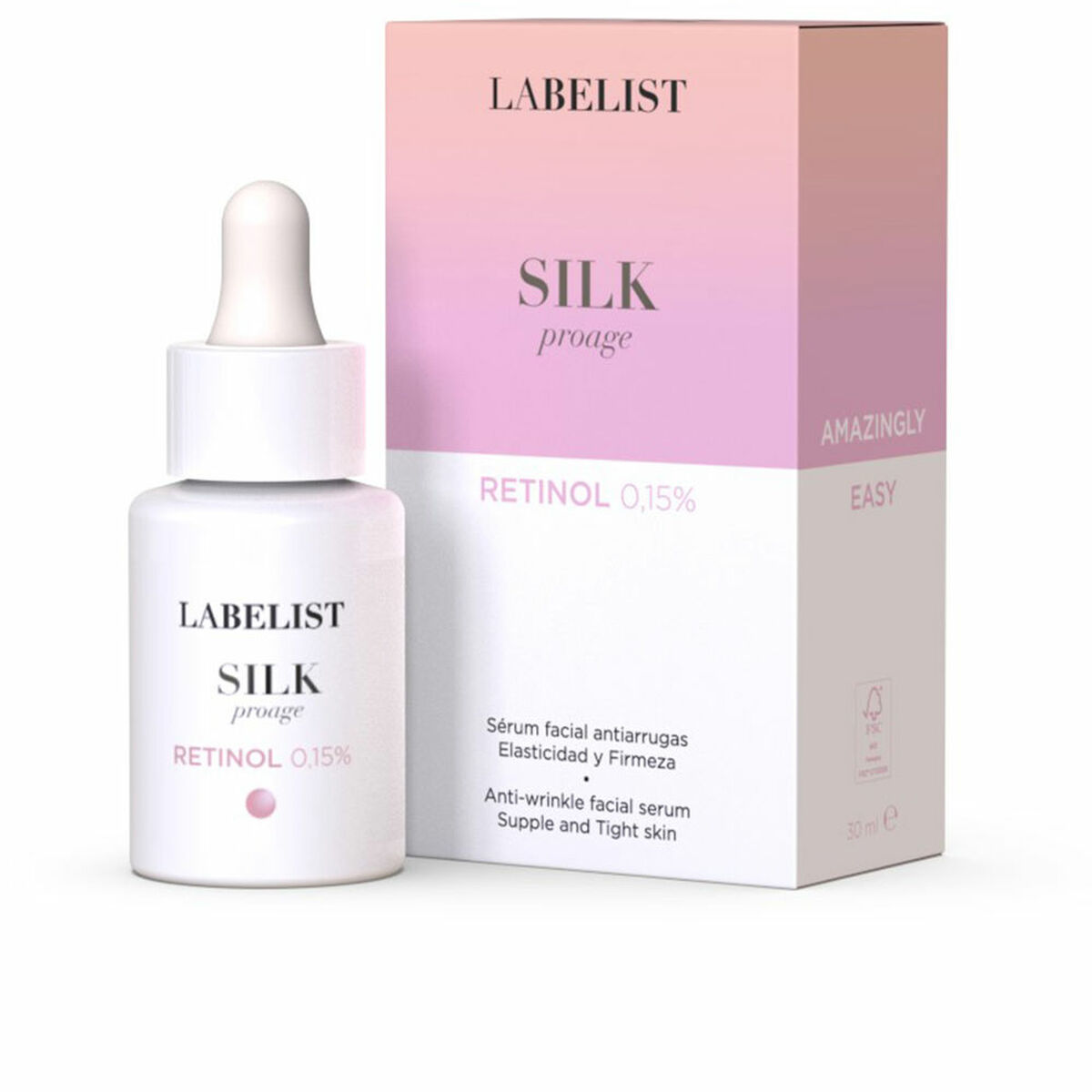 Crema Facial Labelist Cosmetics Silk Proage Retinol 30 ml