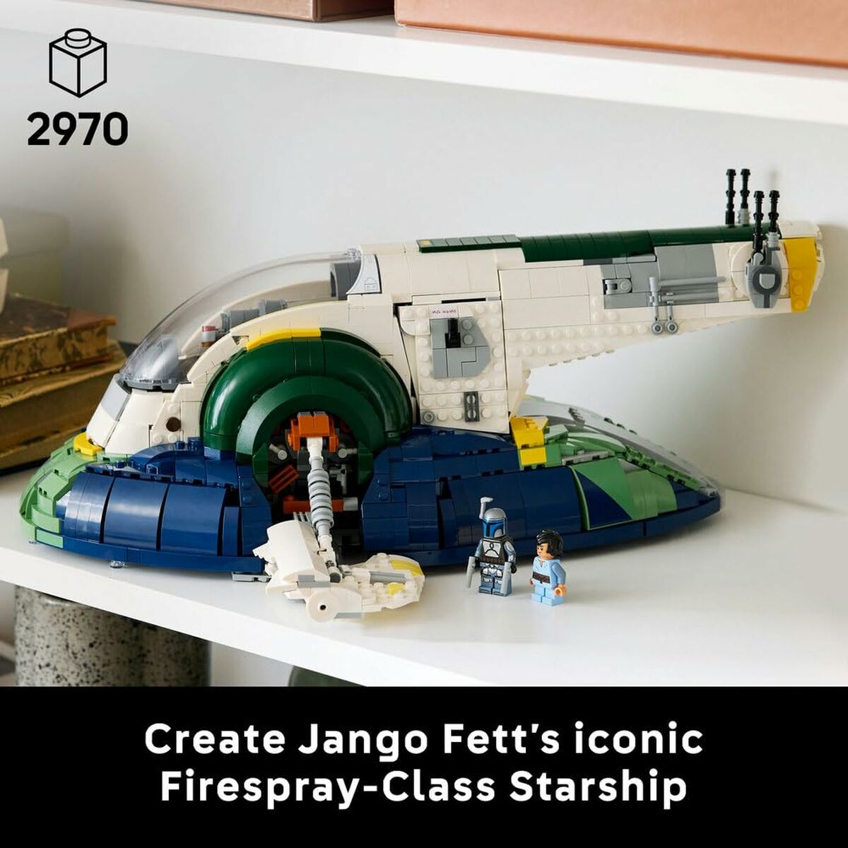 Juego de Construcción Lego STAR WARS 75409 Jango Fett's Starship 2970 Piezas