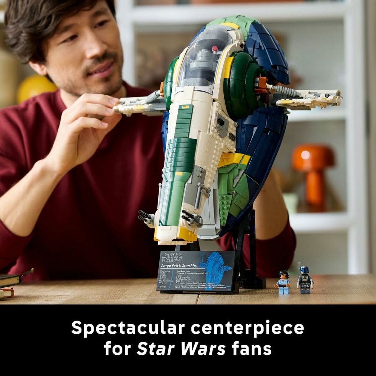 Juego de Construcción Lego STAR WARS 75409 Jango Fett's Starship 2970 Piezas