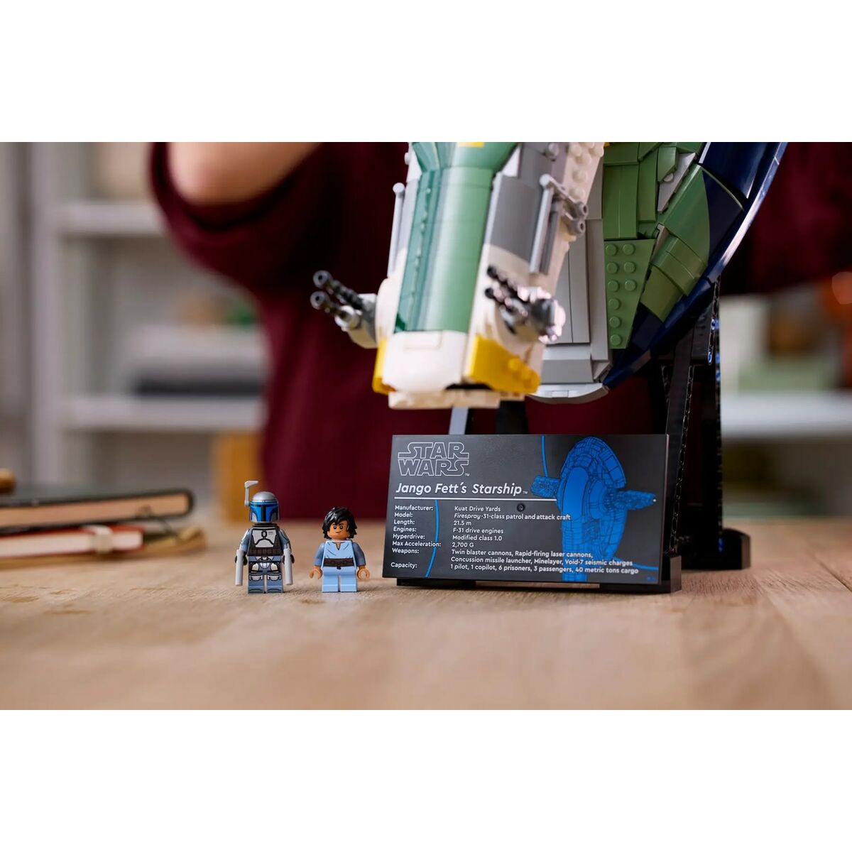 Juego de Construcción Lego STAR WARS 75409 Jango Fett's Starship 2970 Piezas