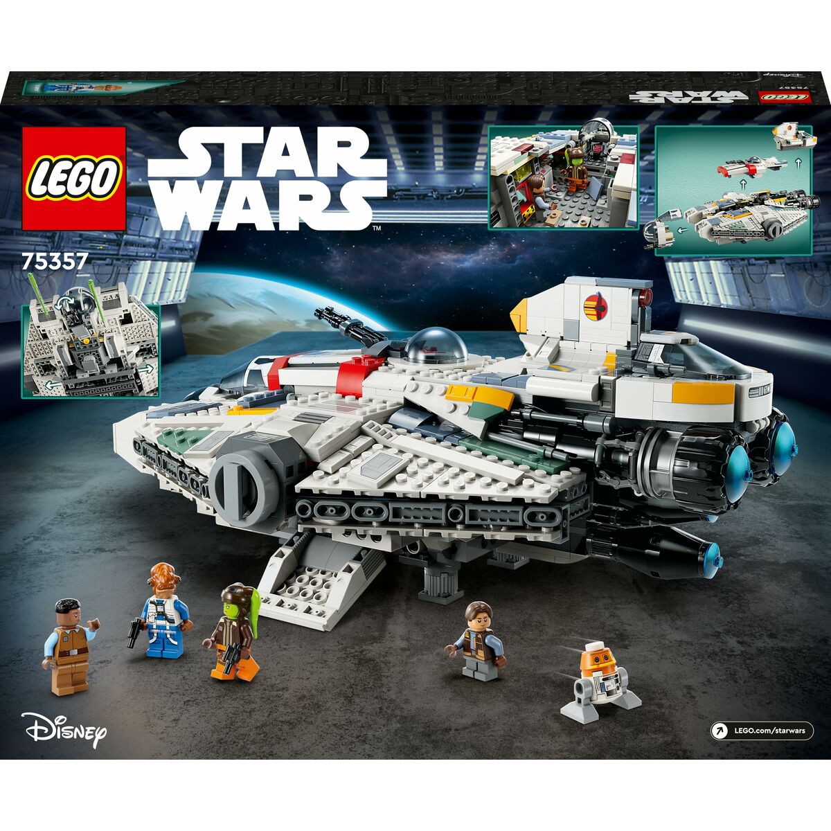 Juego de Construcción Lego STAR WARS 75357 Ghost & Phantom II 1394 Piezas