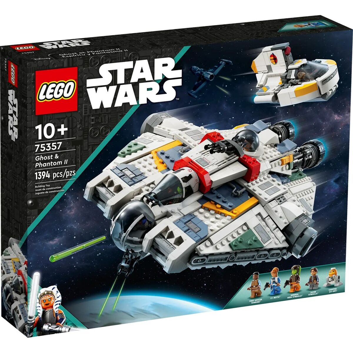 Juego de Construcción Lego STAR WARS 75357 Ghost & Phantom II 1394 Piezas
