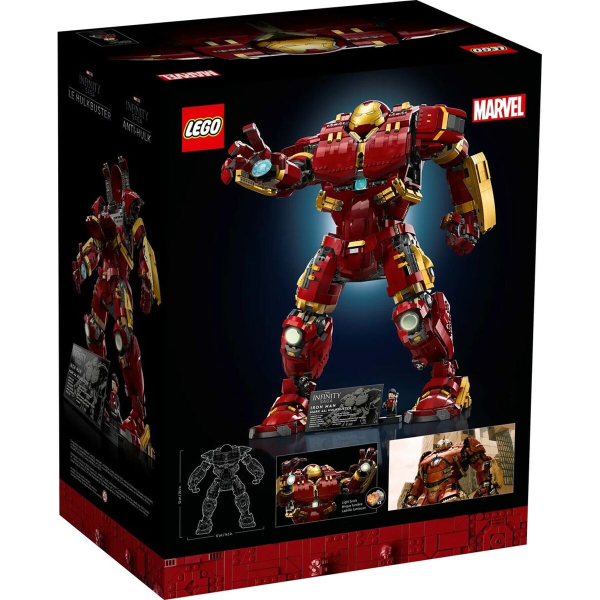 Juego de Construcción Lego MARVEL 76210 HULKBUSTER 4049 Piezas