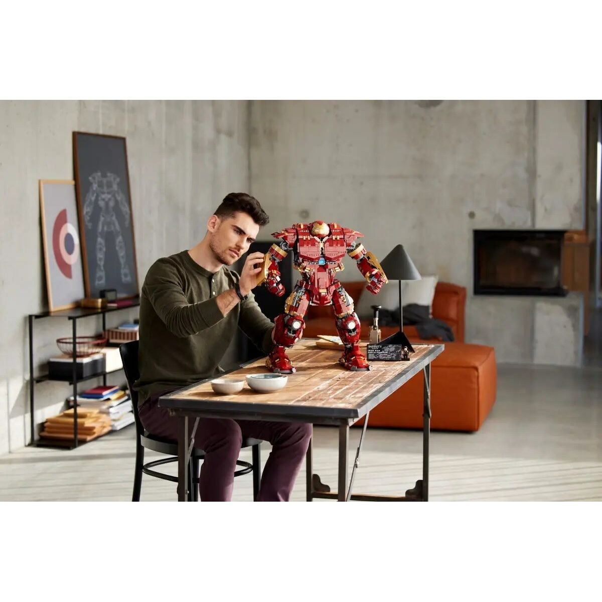 Juego de Construcción Lego MARVEL 76210 HULKBUSTER 4049 Piezas