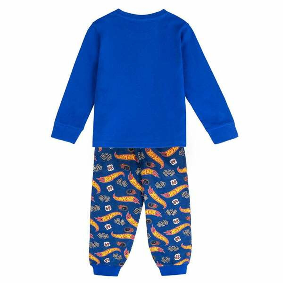 Pijama Infantil Hot Wheels Azul