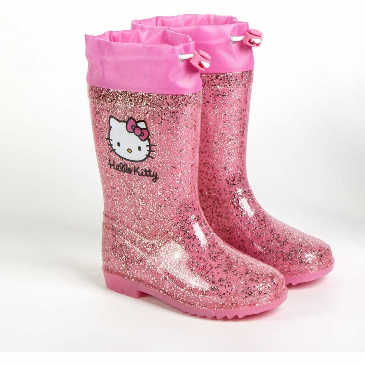 Botas de Agua Infantiles Hello Kitty Fucsia