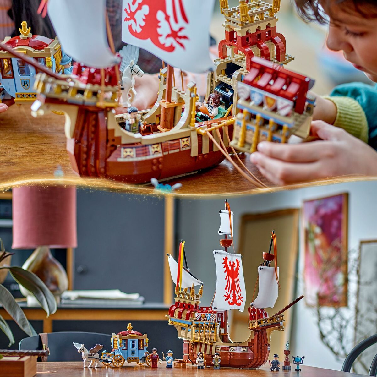 Juego de Construcción Lego HARRY POTTER 76440 TriWizard Tournament: The Arrival 1229 Piezas