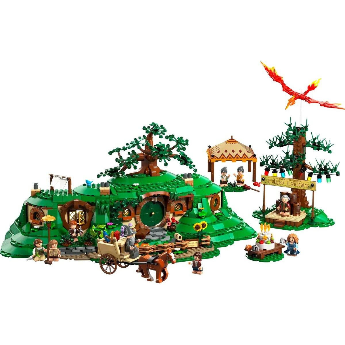 Juego de Construcción Lego ICONS 10354 The Lord of the Rings: The Shire 2017 Piezas