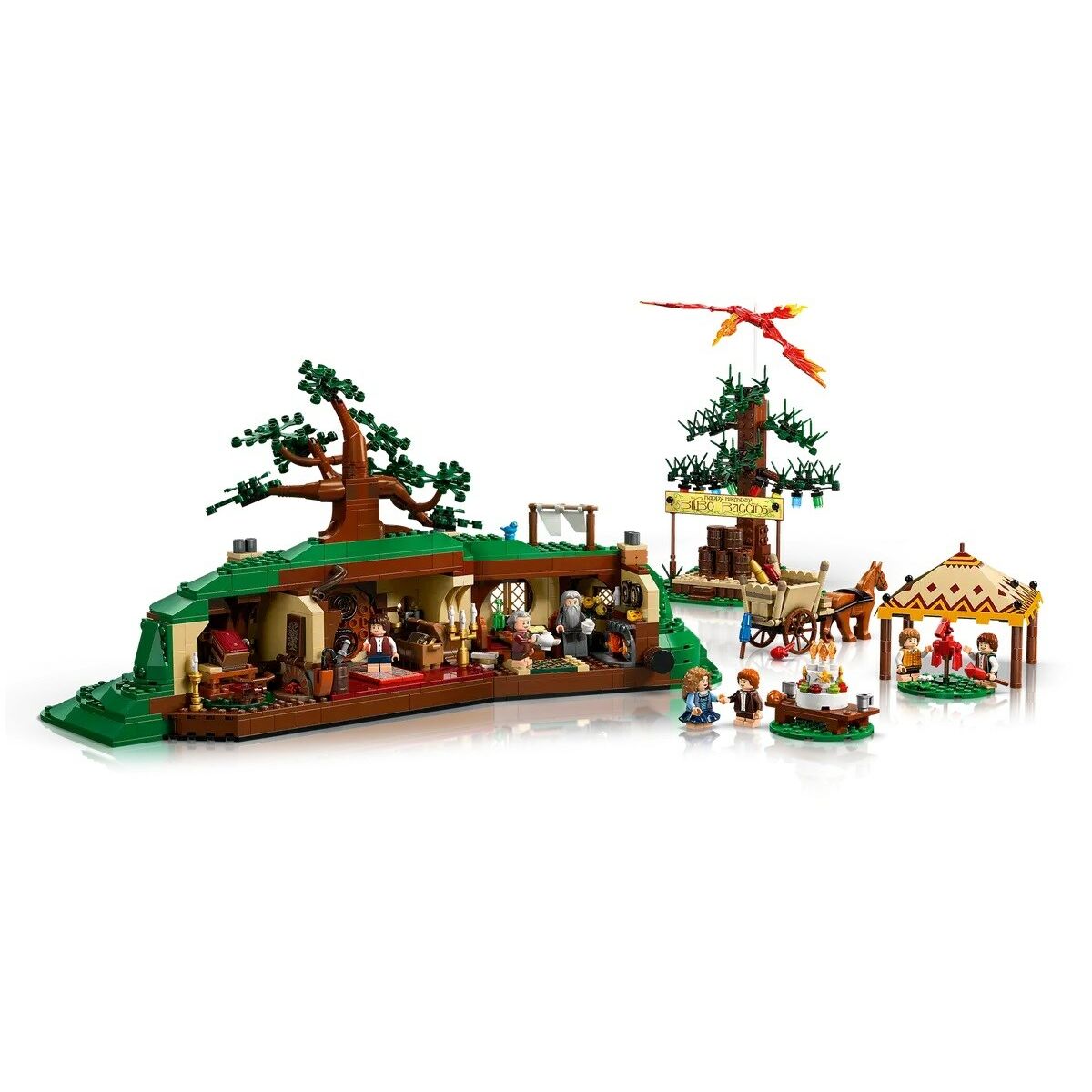 Juego de Construcción Lego ICONS 10354 The Lord of the Rings: The Shire 2017 Piezas