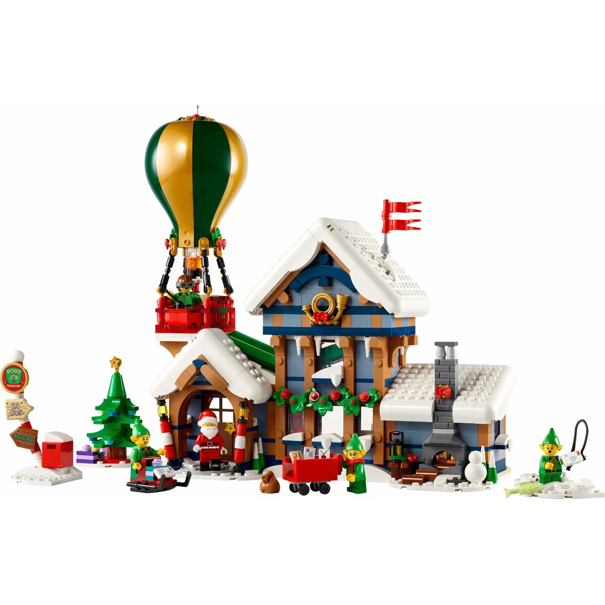 Juego de Construcción Lego ICONS 10339 Santa's Post Office 1440 Piezas