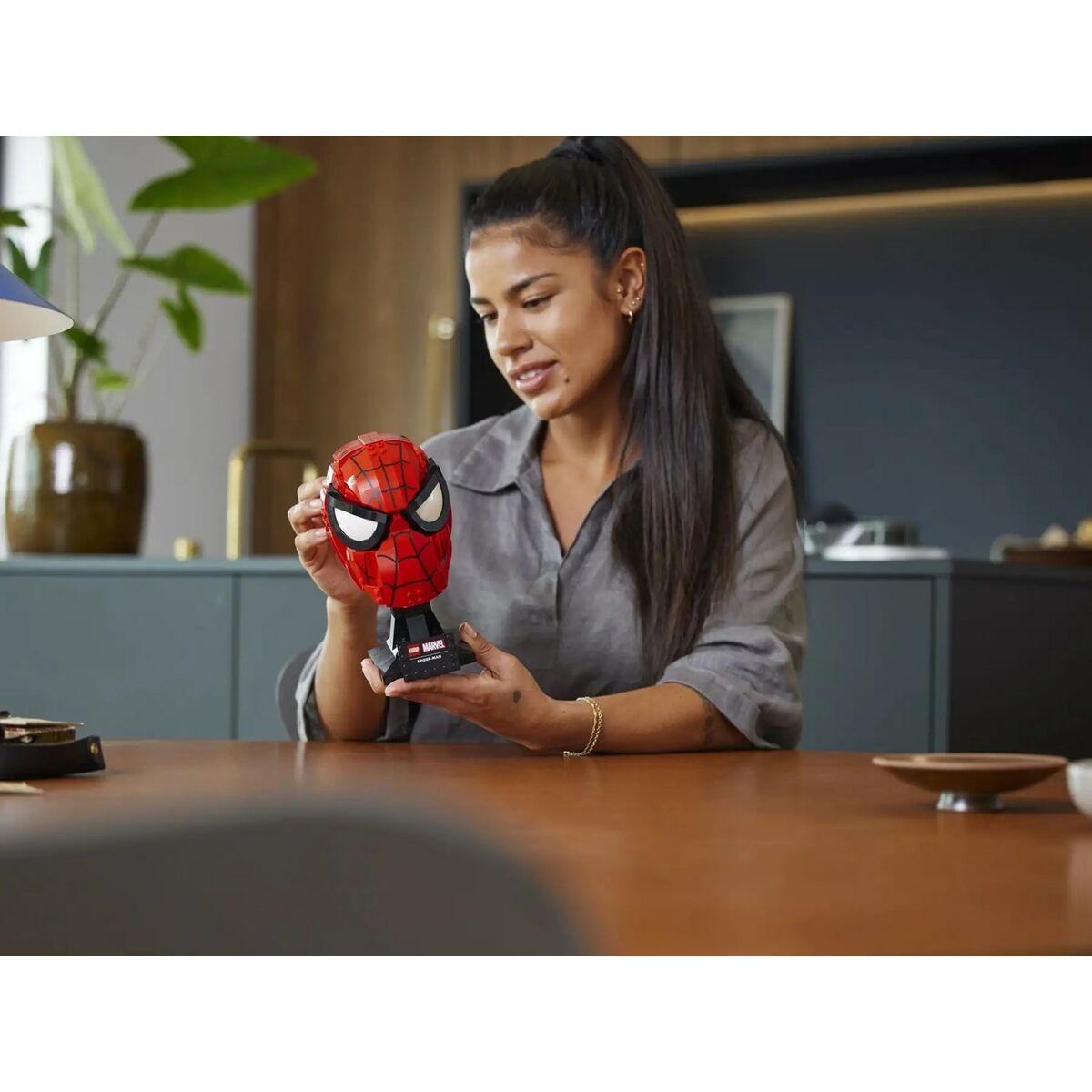 Juego de Construcción Lego MARVEL 76285 SPIDER-MAN MASK 487 Piezas