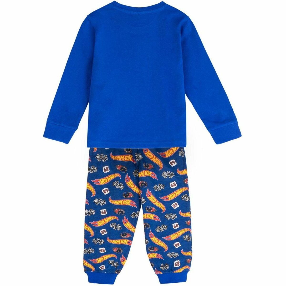 Pijama Infantil Hot Wheels Azul 8 Años